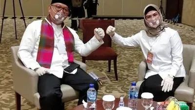 Paslon nomor urut 2, Siti Nur Azizah-Ruhamaben / instagram