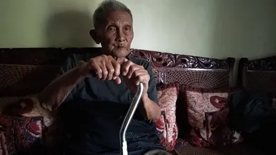 Slamet, salah satu pejuang dan Tentara Pelajar pada saat merebut kemerdekaan. (Ayosemarang/Vedyana)