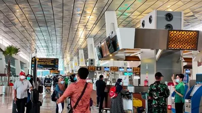 Ilustrasi aktivitas di bandara Soetta, Tangerang, Banten selama di tengah pandemi Covid-19/dok: angkasapura2.co.id
