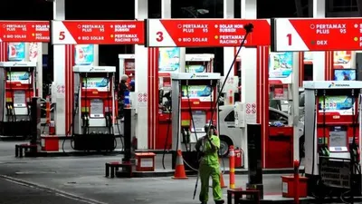 Ilustrasi SPBU Pertamina (Republika/Prayogi)