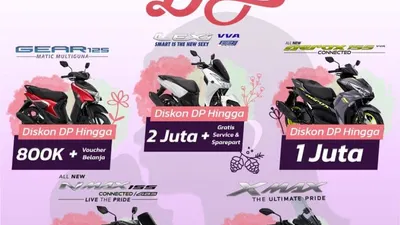 Sambut Hari Ibu, Berikut Daftar Promo Menarik  dari Yamaha Jakarta