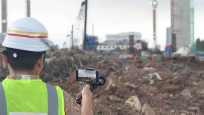 Progress pembangunan Jakarta International Stadium (JIS), Kamis (16/1/2020) (Ayojakarta.com/Hendy Dinata)