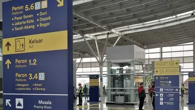 Stasiun Jatinegara, Jakarta Timur kian memanjakan penumpang KRL Commuter Line/dok: Twitter @boimakar