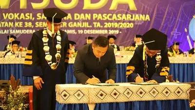 Penandatanganan MoU antara Pemkot Jakut dan Institut STIAMI (utara.jakarta.go.id)