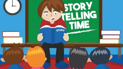 Ilustrasi story telling. (Foto: vecteezy.com)
