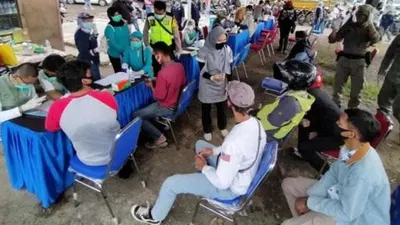 Waduh! 69 Wisatawan Puncak Bogor Reaktif Covid-19 saat Rapid Test Massal