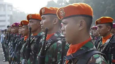 Upacara peringatan Hari Sumpah Pemuda di Mabes TNI, Cilangkap. Jakarta, Senin (28/10/2019)/Puspen TNI