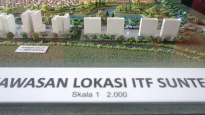 Pencanangan pembangunan ITF Sunter/Kumparan