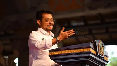 Menteri Pertanian Syahrul Yasin Limpo (Biro Humas Kementan)