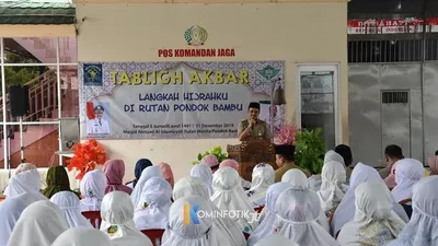 Tutup Tahun, Rutan Wanita Pondok Bambu Gelar Tablig Akbar