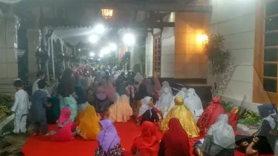 Suasana tahlilan hari ke-27 Almahum BJ Habibie/Ayojakarta.com