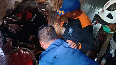 Tanah Longsor di Cinere Depok, Tiga Orang Meninggal Dunia