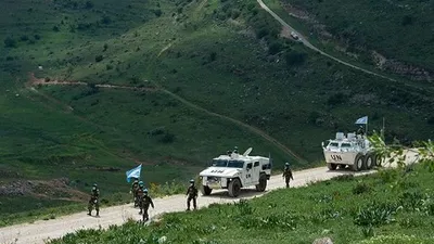 Kontingen Garuda Indobatt XXIII-N/Unifil di perbatasan negara Lebanon dengan Israel (Puspen TNI)
