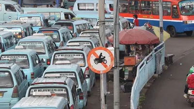 Terminal Kampung Melayu (Liputan6.com/Immanuel Antonius)