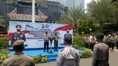 Polri Terjunkan Timsus Penindak Protokol Kesehatan