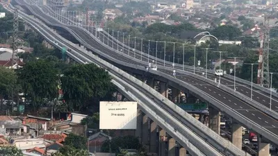 Gerbang Tol Cikampek Utama (Dokumentasi PT Jasa Marga Tbk)
