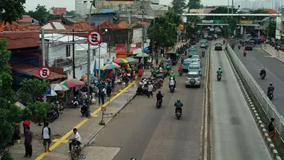 trotoar di Jatinegara, Jakarta Timur/Kompas.com