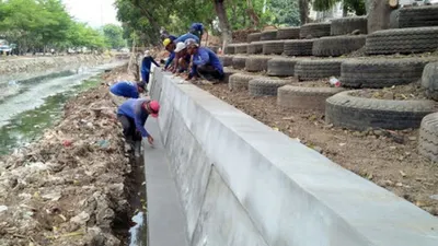 Naturalisasi Turap Kali Kalang Bolong Ditargetkan Rampung Oktober