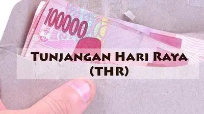 Ilustrasi uang THR