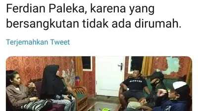 Buntut Sembako Sampah, Rumah Youtuber Ferdian Paleka Diserbu Warga Malam-malam