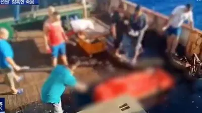 Video viral anak buah kapal atau ABK Indonesia yang meninggal di kapal berbendera Tiongkok lalu dilempar ke laut. (Foto: Humas Ditjen Hubla)