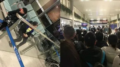Diduga terkena virus corona, orang tua tinggalkan anak di bandara. (Weibo/Bu Xiu Zxp)