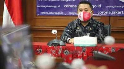 Wali Kota Jakarta Utara Sigit Wijatmoko, saat menghadiri acara puncak peringatan HKN ke-56 secara virtual/dok: utara.jakarta.go.id
