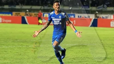 Striker Persib Bandung Wander Luiz. (Ayobandung.com/Kavin Faza)