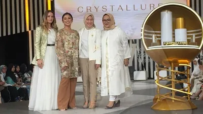 Peluncuran Crystallure by Wardah dalam ajang Jakarta Fashion Week 2020/Ayojakarta.com
