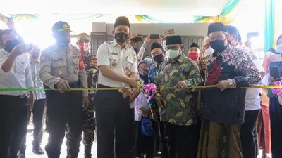 Wakil Wali Kota Jakarta Utara meresmikan Warung Nahdlatul Ulama (warNU), Rabu (2/9/2020)/dok: utara.jakarta.go.id