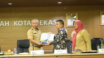 Kunjungi Kota Bekasi, KPK Monitor Aksi Pencegahan Korupsi. (ayobekasi.net)
