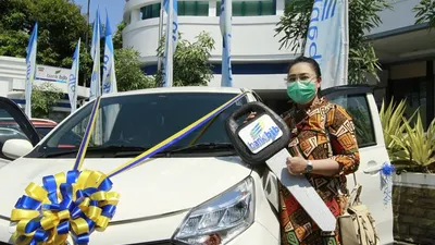 Hadiah Mobil dari program bank bjb dan Telkomsel