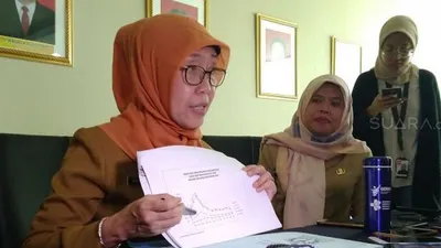 Kepala Dinas Kesehatan DKI Jakarta Widyastuti. (Suara.com/Tyo)