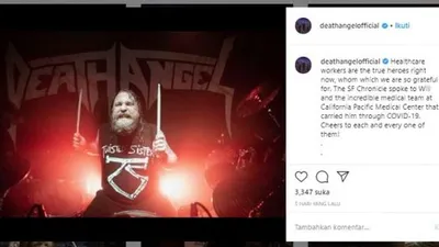 Will Caroll drummer band Death Angel (Instagram/@deathangelofficial)