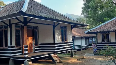 Rumah di Kampung Tajur Purwakarta. (Ayopurwakarta/Dede Nurhasanudin)