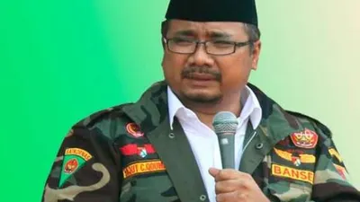 Ketua GP Ansor Yaqut Cholil Coumas. [Ansor News]