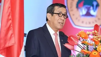 Menteri Hukum dan Hak Asasi Manusia (Menkumham) Yasonna H Laoly. Instagram : @yasonna.laoly