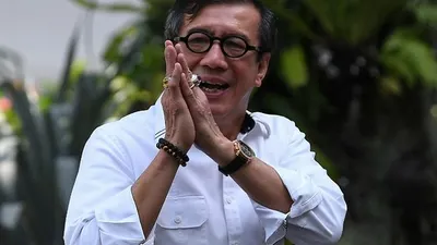 Menteri Hukum dan HAM, Yasonna Hamonangan Laoly. (Antara)
