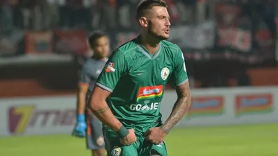 Striker PS Sleman Yevhen Bokhasvilli (Ayojakarta.com/Budi Cahyono)