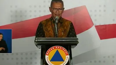 Juru bicara Pemerintah untuk Penangananan COVID-19, Achmad Yurianto. (Youtube BNPB)