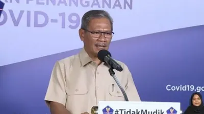 Juru bicara penanganan Covid-19 Indonesia, Achmad Yurianto/ BNPB