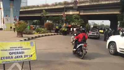 Ilustrasi Operasi Zebra Jaya 2019/TMC Polda Metro
