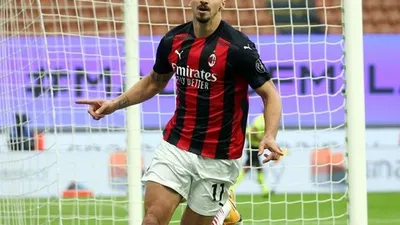 Striker AC Milan, Zlatan Ibrahimovic.  Foto: EPA-EFE/MATTEO BAZZI