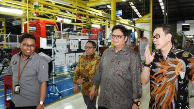 Menteri Perindustrian Airlangga Hartarto. (Antara)