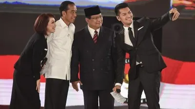 Ilustrasi Jokowi dan Prabowo