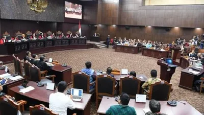 Suasana Sidang MK