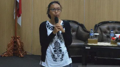 Koordinator Kelompok Kerja Reformasi Kebijakan Publik Koalisi Perempuan Indonesia, Indry Oktaviani. (Antara)