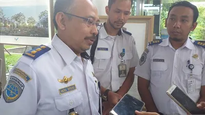 Direktur Prasarana Badan pengelolaan Transportasi Kabodetabek BPTJ Kementrian Perhubungan, Heru Wisnu Wiboro. (Antara)