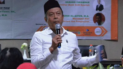 Direktur Eksekutif Indonesia Halal Watch Ikhsan Abdullah. (Antara)