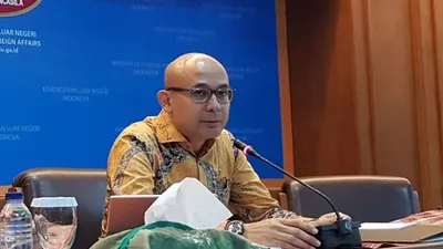 Juru Bicara Kementerian Luar Negeri RI Arrmanatha Nasir. (Antara)